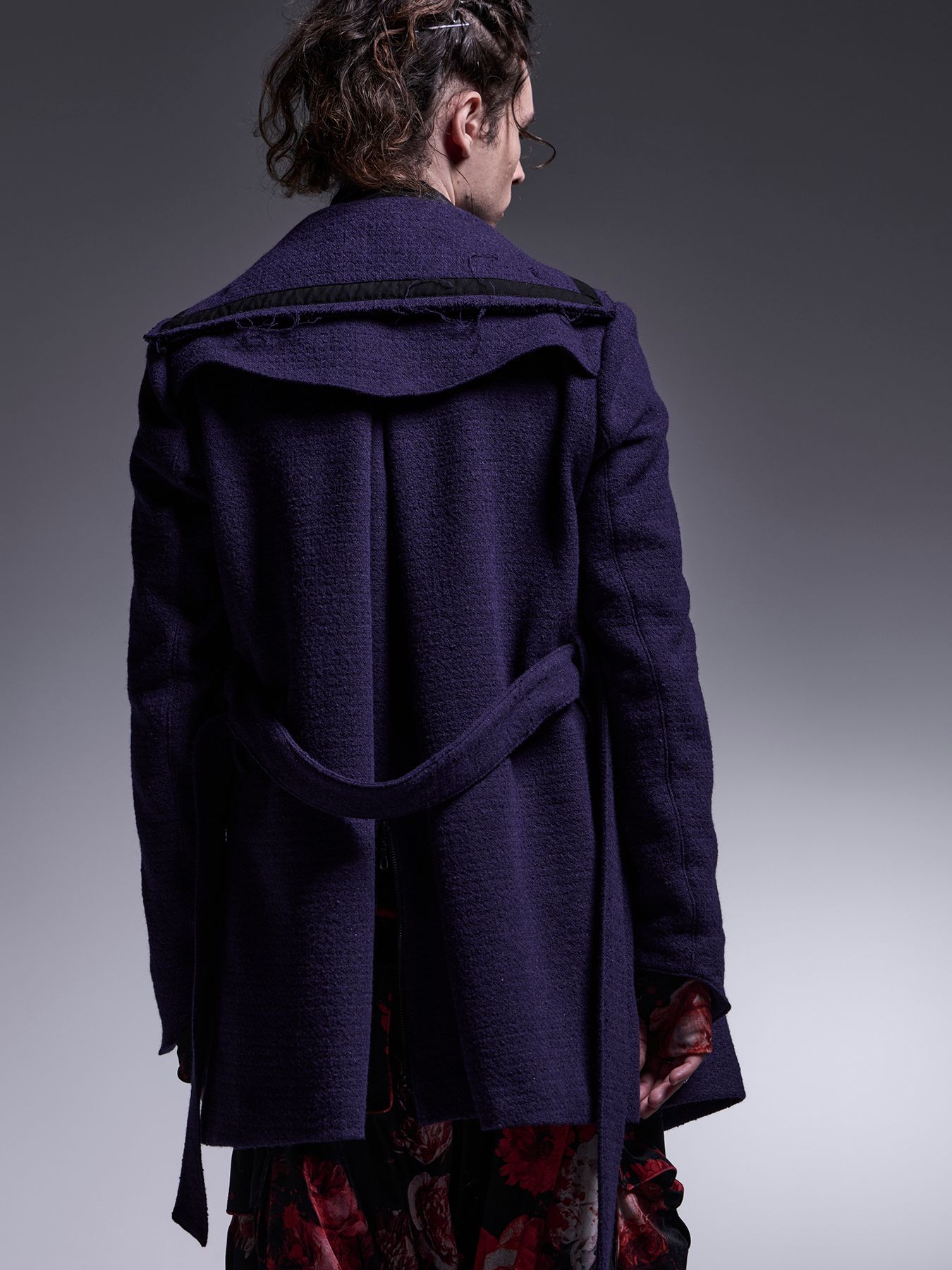 【予約品 】Cut Off Napoleon Jacket / カットオフナポレオンジャケット / パープル
