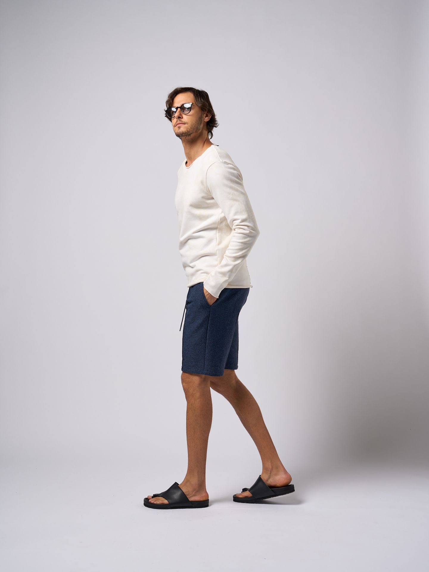 【予約品9月19日 10時締め】 cut-off sweatshirt  / Tシャツ / ライトイエロー