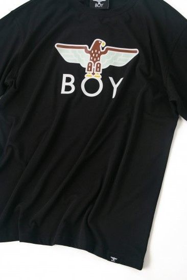 【JAPAN LIMITED】 BOY LONDON x HIROCK T-SHIRTS NO.1 “Yuru Eagle” / BLACK 【BOY LONDON】