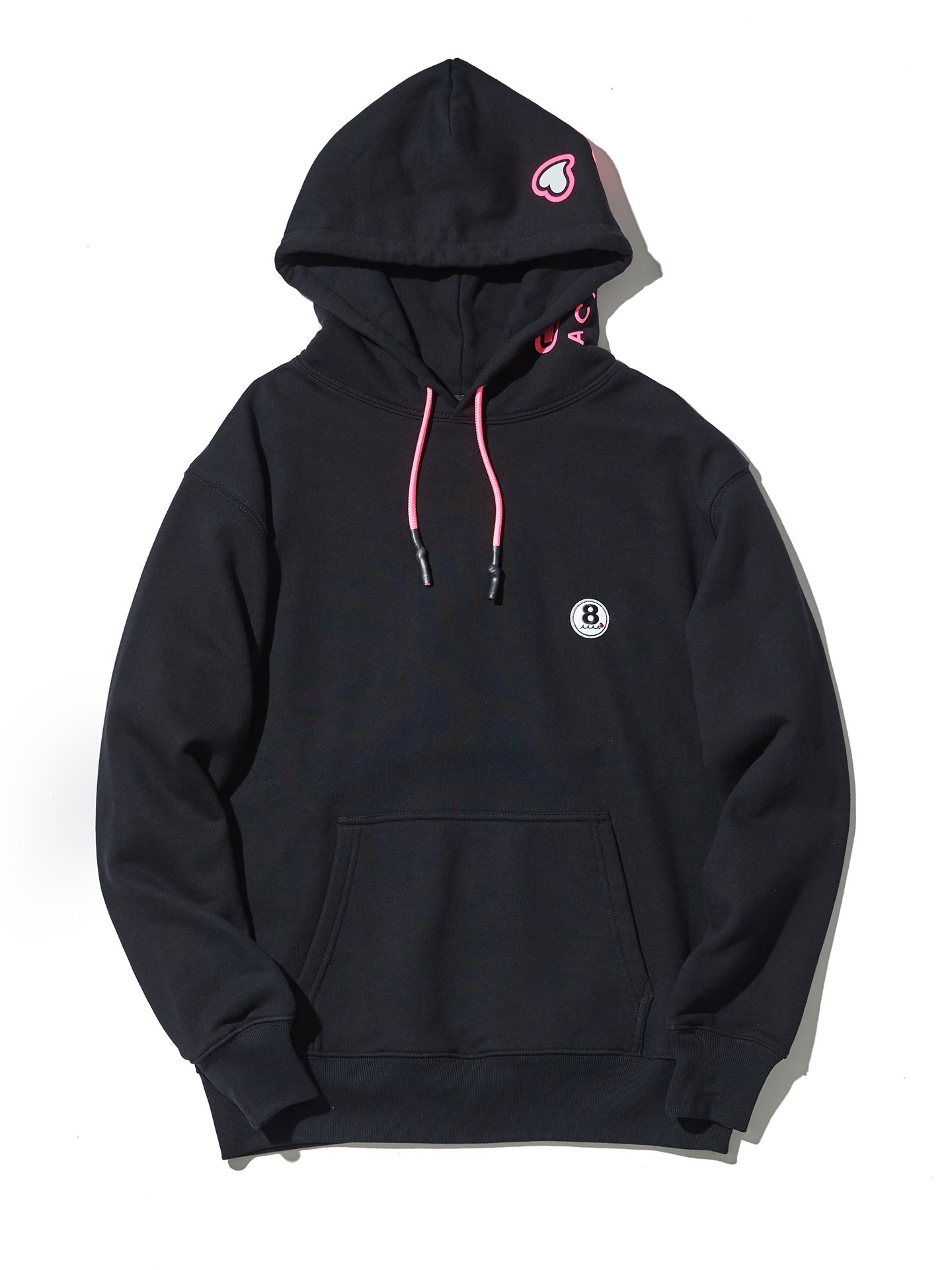 muta sweet muta hoodie / パーカー / ブラック 【Acanthus×muta】