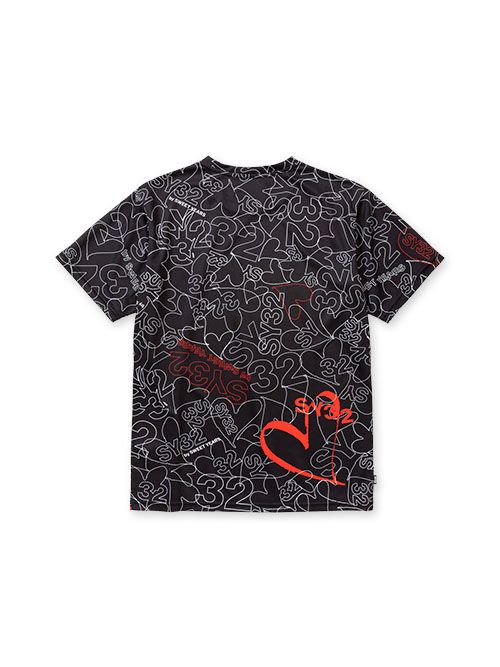 GRAPHIC ACTIVEラッシュガード TEE BLACK【SY32 by SWEET YEARS】