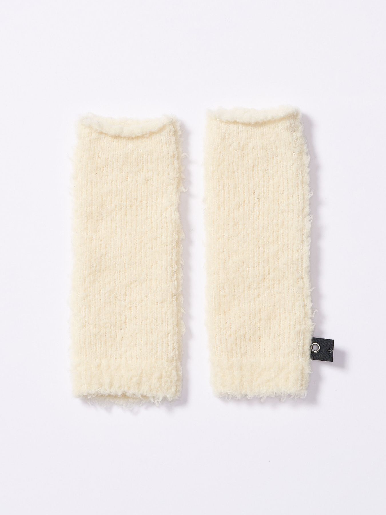 【予約品 4月19日(日) 18時締切】fancy yarn knit hand warmer / ニットハンドウォーマー / ホワイト