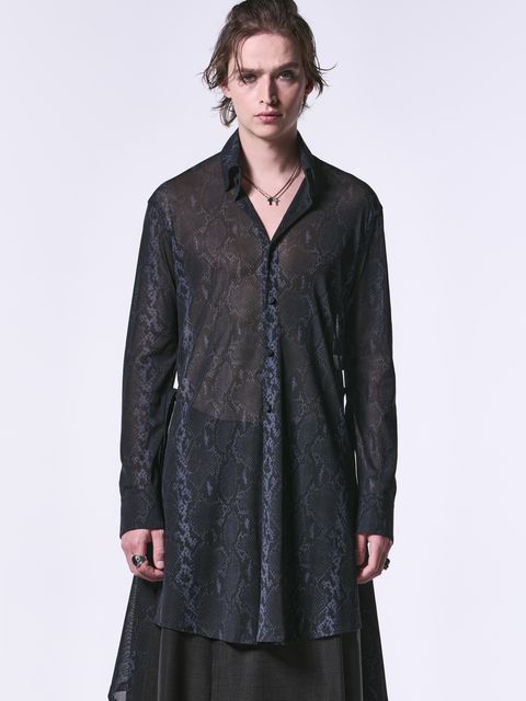 kiryuyrik 25SS スプラッシュフローラサテンストール 新品 kiryuyrik - Splash Flora Satin Stole / スプラッシュフローラ