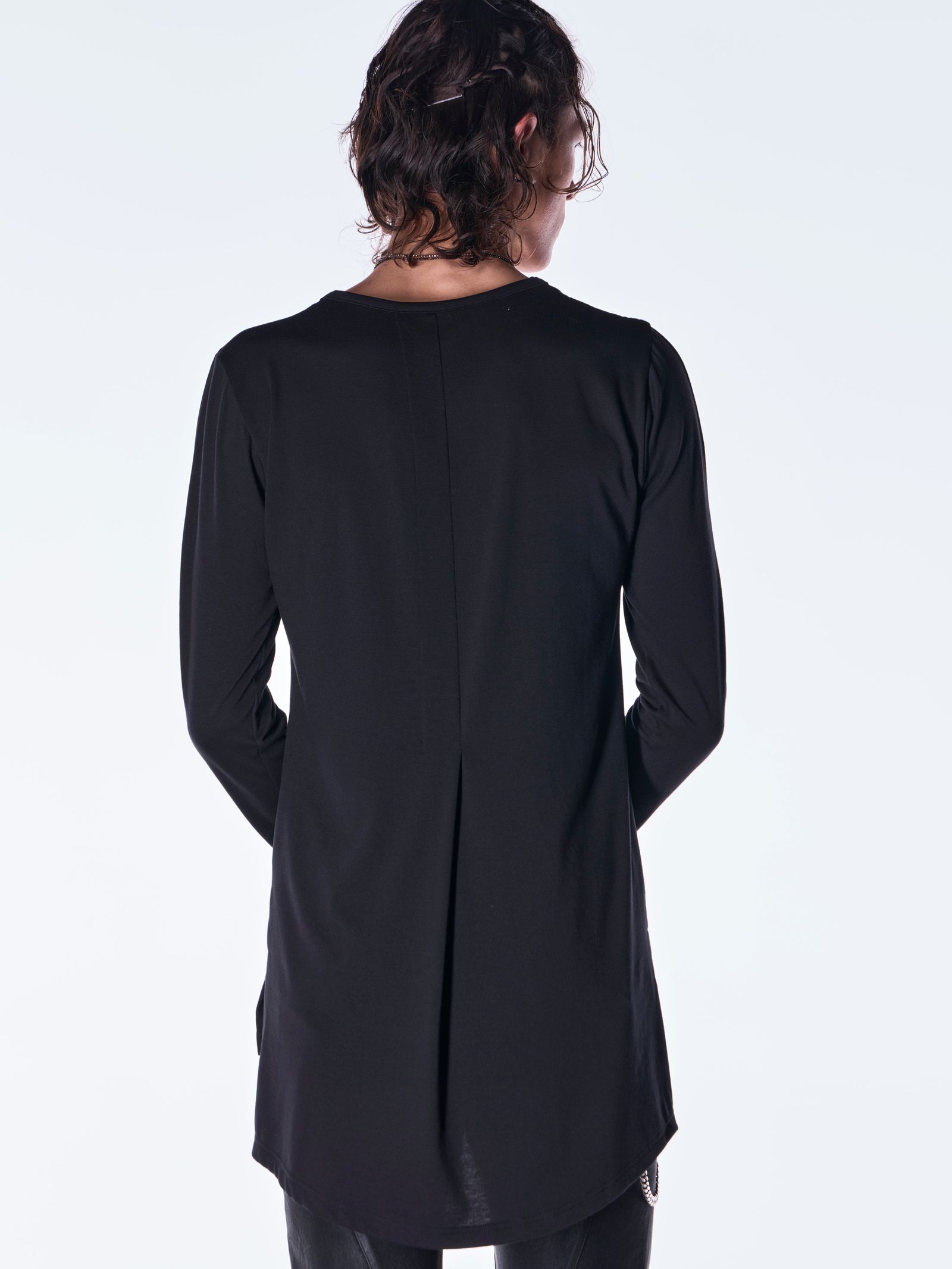 【予約品 6月29日(月) 締切】BEATENJIKU Henry Neck T-Shirt / ヘンリーネック Tシャツ / ブラック