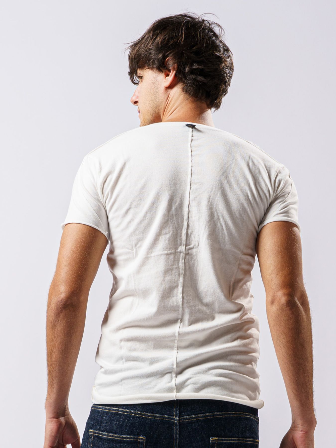 【予約品 1月25日(日) 締切】3 in pack-T S/S / 3インパック ショートスリーブ Tシャツ / ホワイト / クルーネック、Vネック、ディープVネック