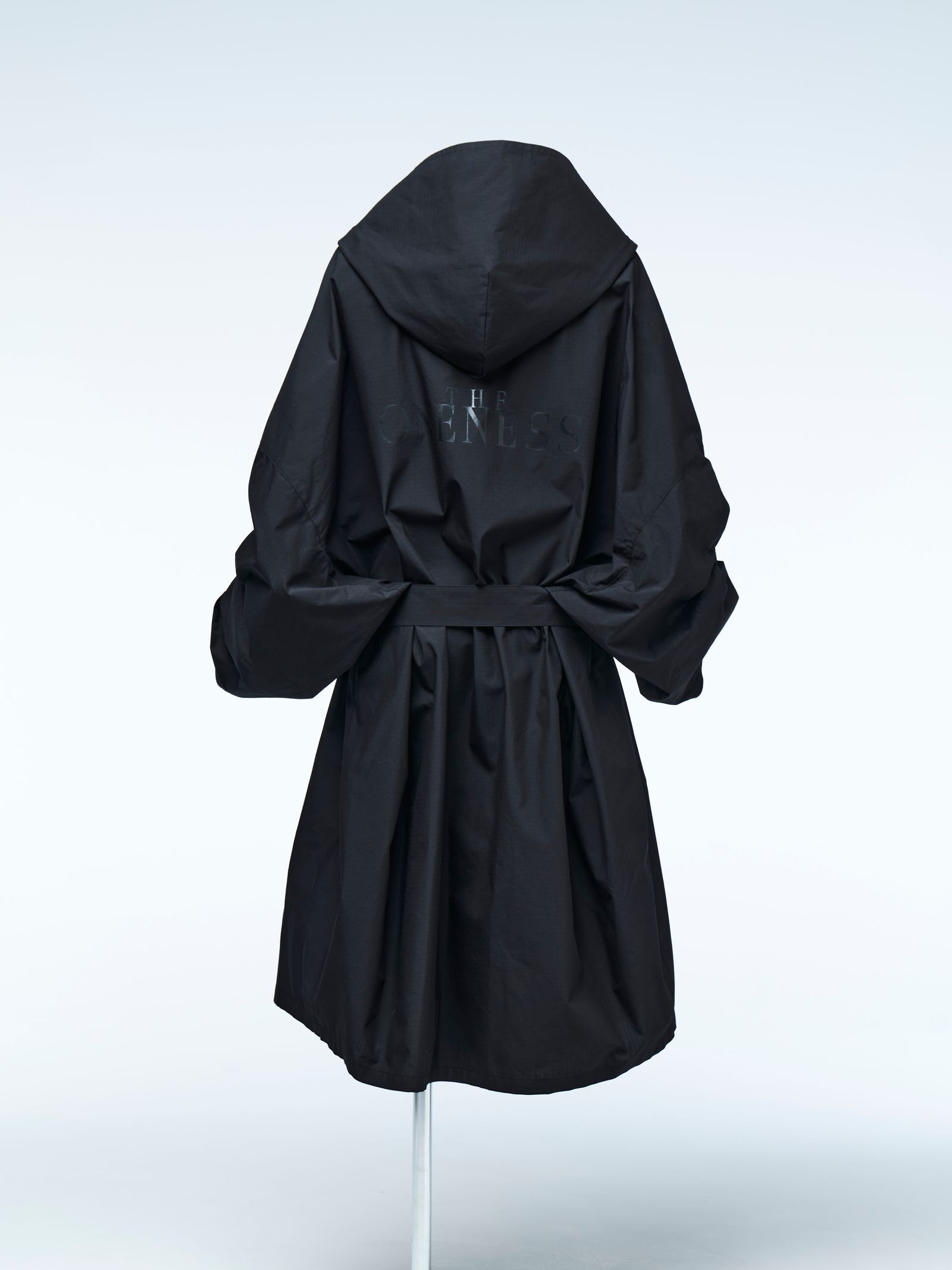 《予約品4月23日18時締め》 HAORI-Hoodie / 羽織  / ブラック 【THE ONENESS】 6月中入荷予定