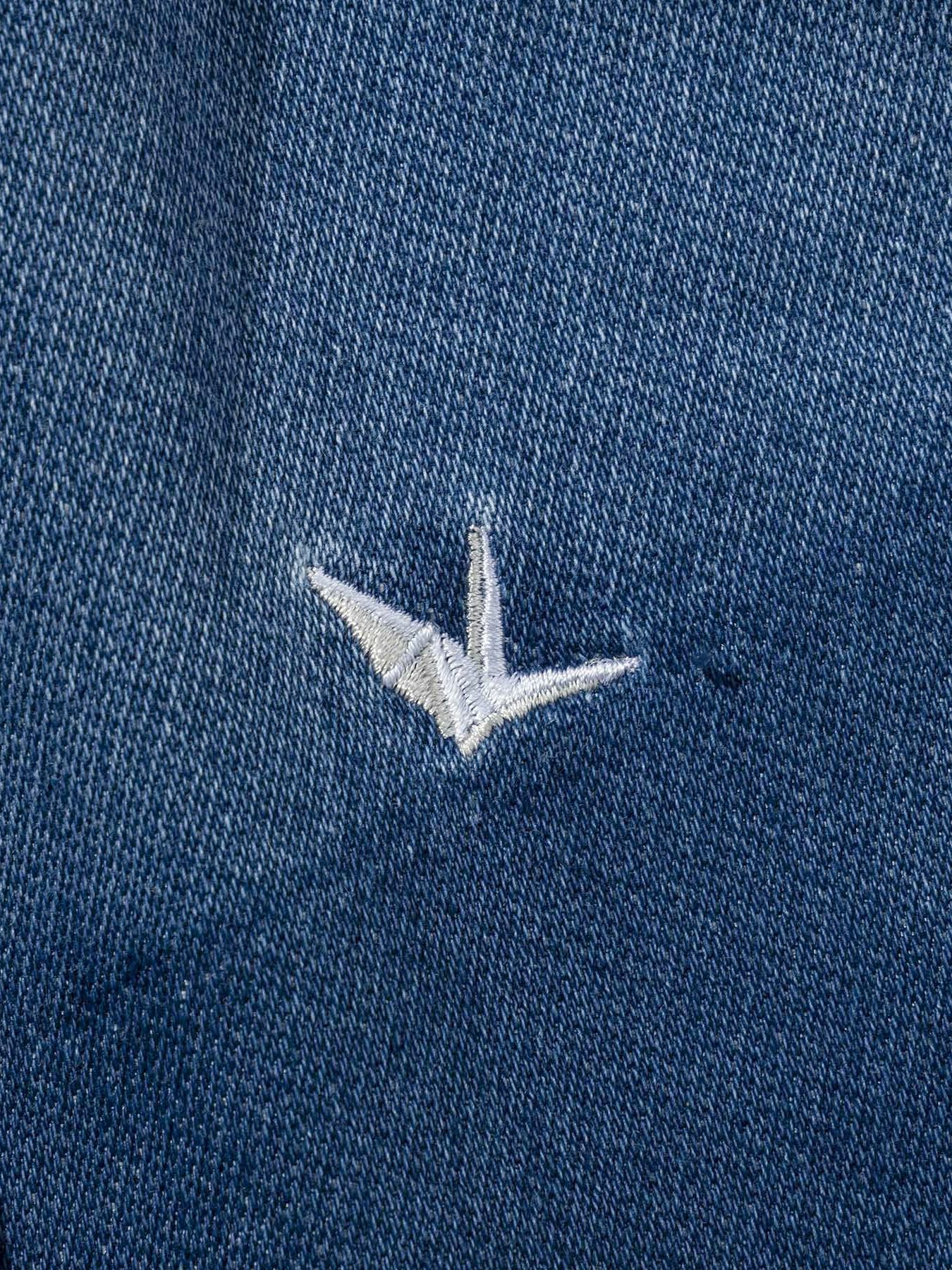 カモ柄ジョグデニムショーツ / インディゴ