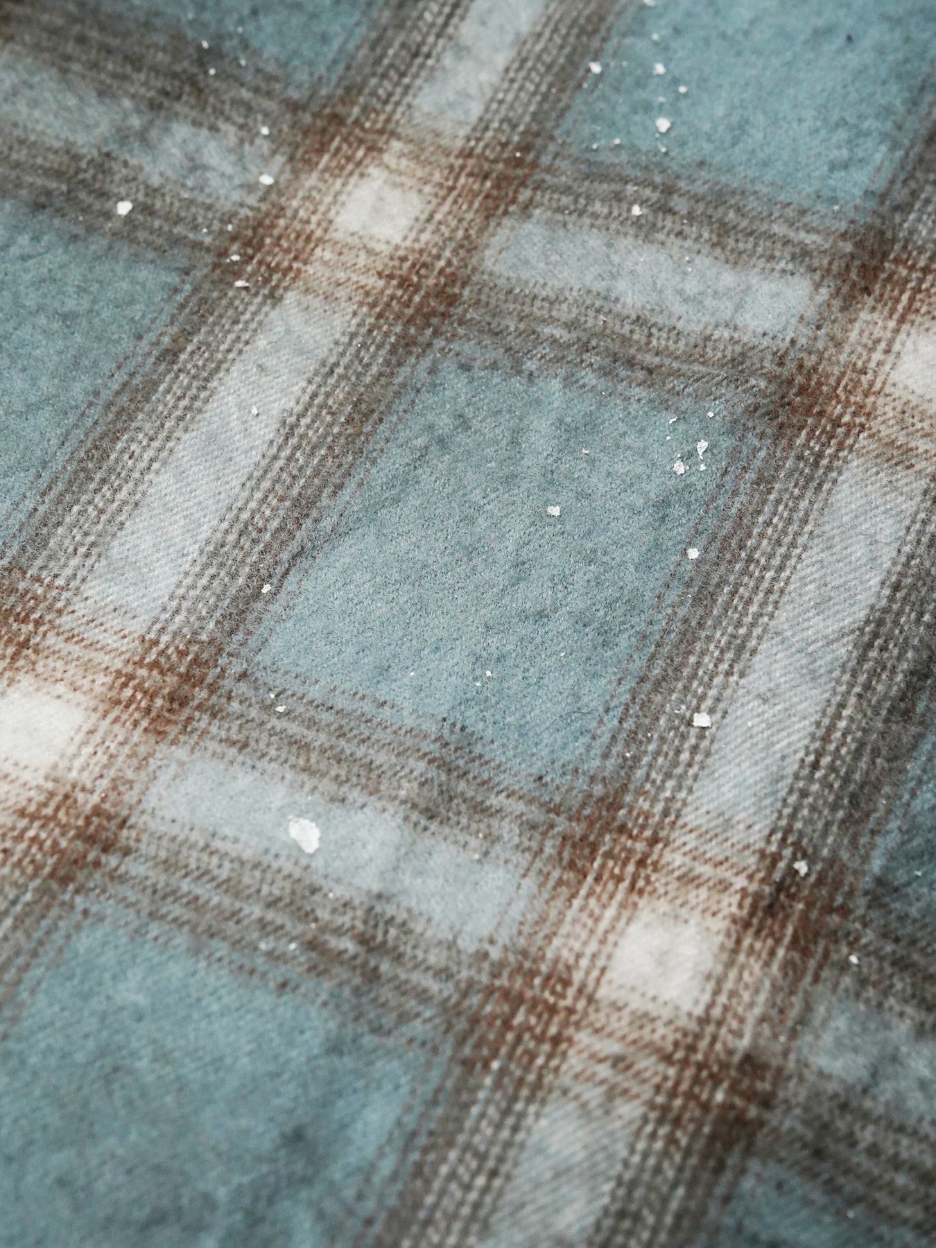 【予約品 7月5日(日) 締切】HAZE FLANNELSHIRTS dirty / フランネルチェックシャツ / ダーティーサックス