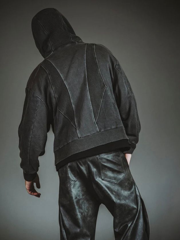 チェンジングニットフーデッドブルゾン 857010-360B / グレー【NO ID.】