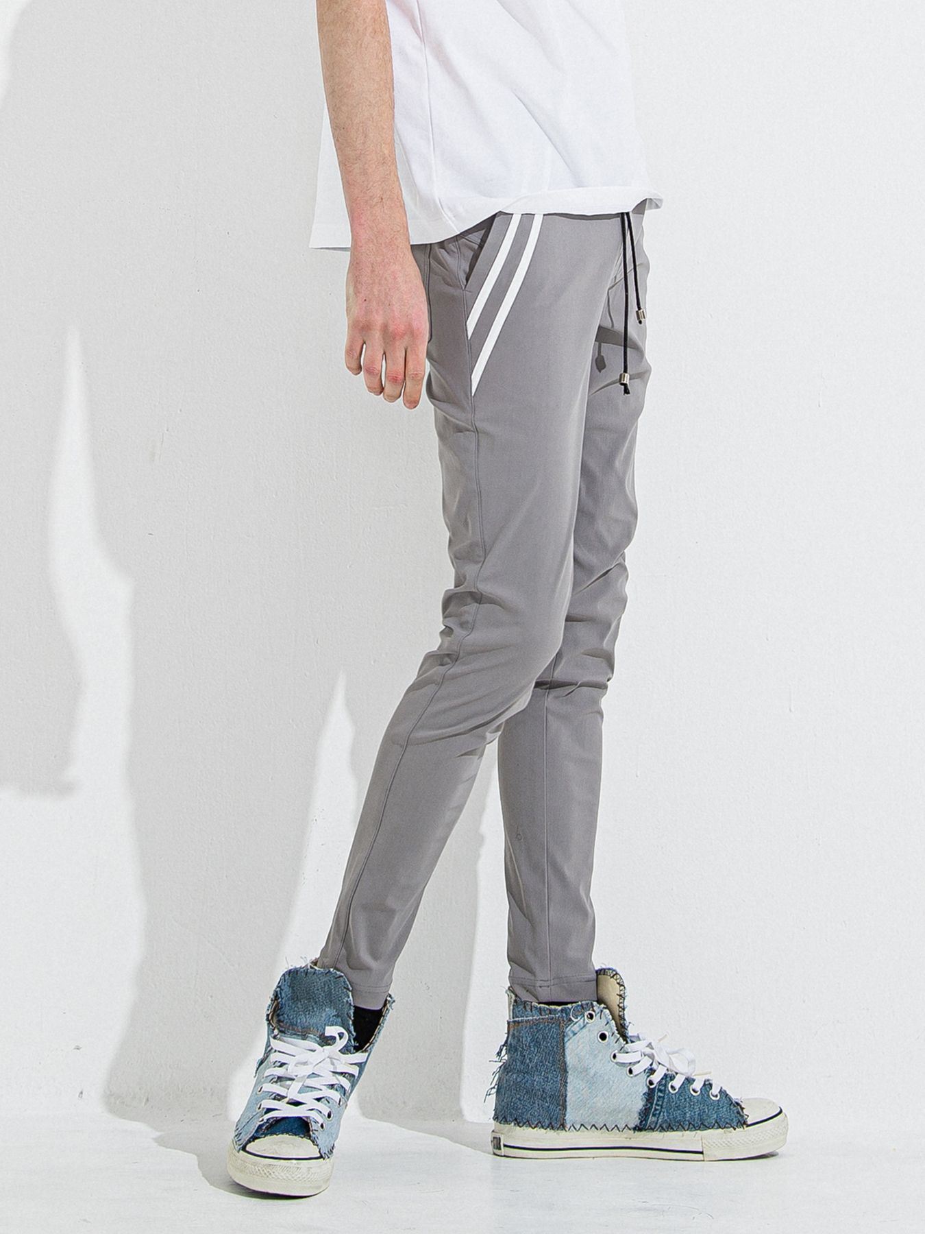 【予約品 】EDGE NYLON PT / エッジナイロンパンツ / グレー