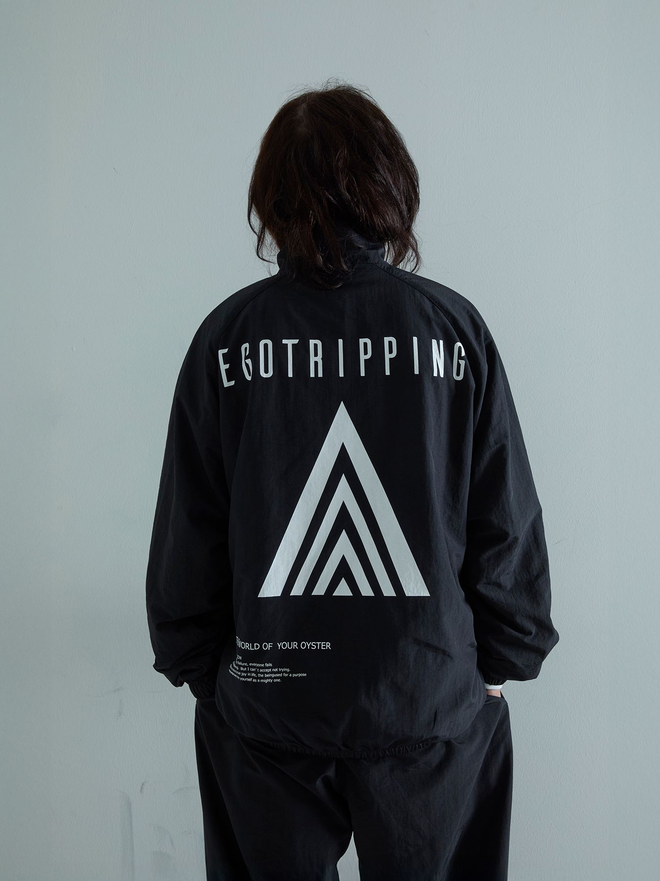 【予約品 7月5日(日) 締切】DAYGLYDE JACKET / ナイロンジャケット / ブラック