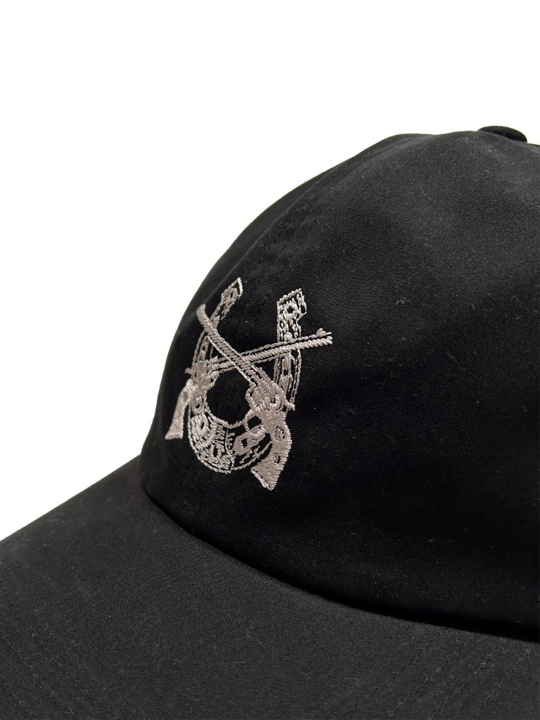 HORSE SHOE EMB CAP / クロスガンキャップ / ブラック
