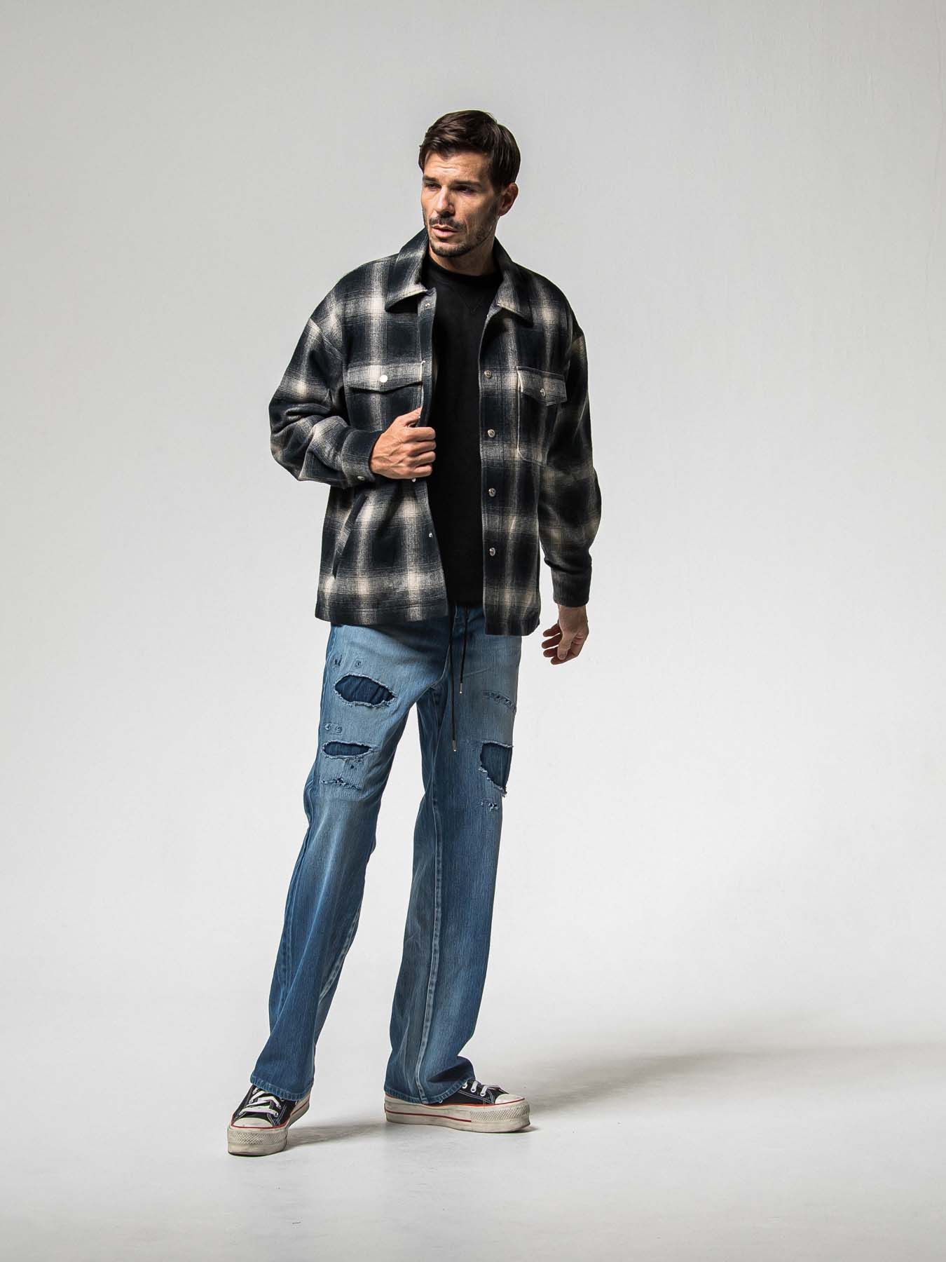 【予約品 8月31日(日) 締切】KING DENIM JERSEY / キング デニムジャージ / インディゴクラッシュ