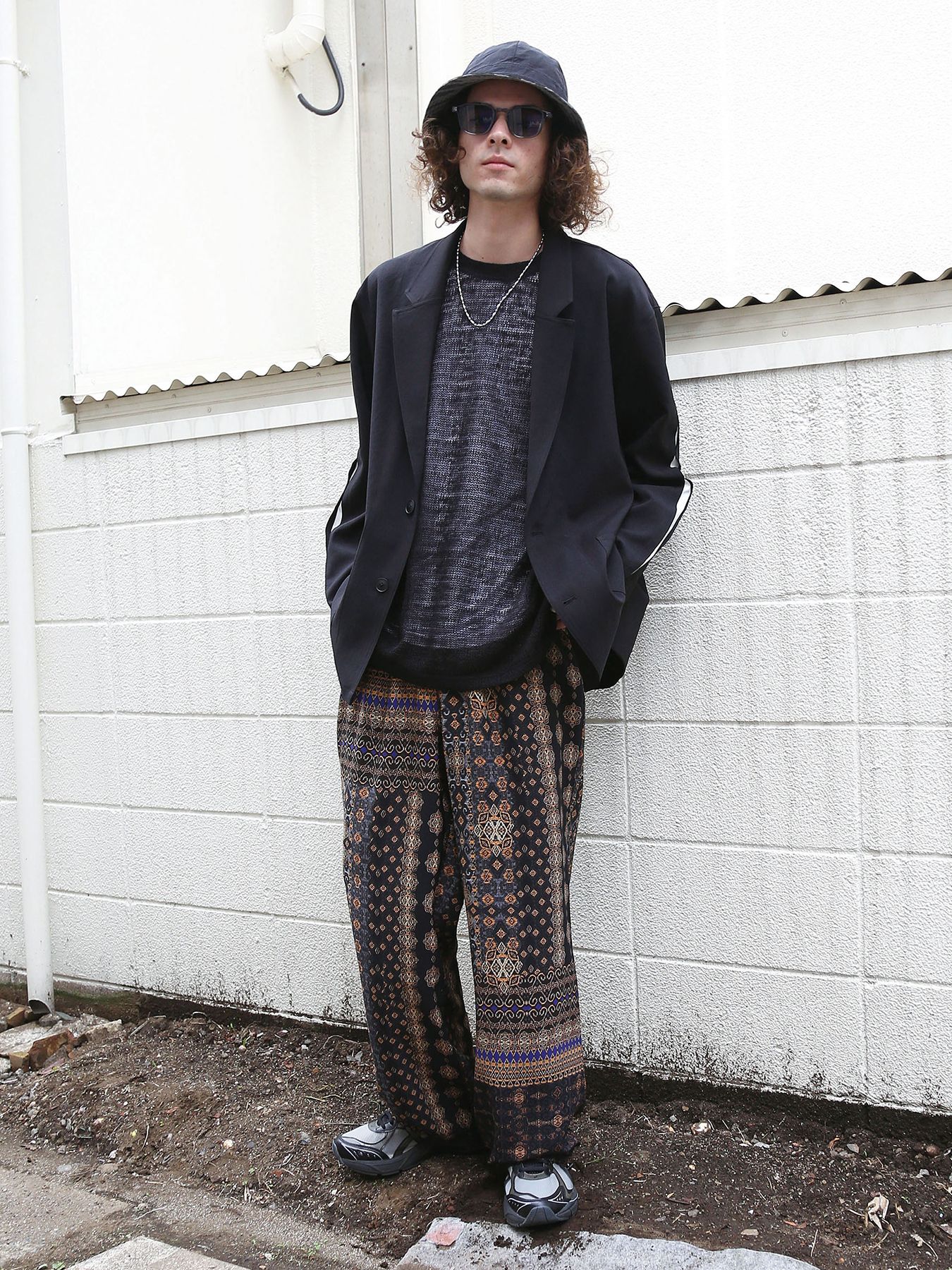 NOMAD PANTS / ブラック【QUOLT】