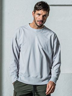 《予約11月17日19時締め》 EX sweat drop trainer / トレーナー / グレー