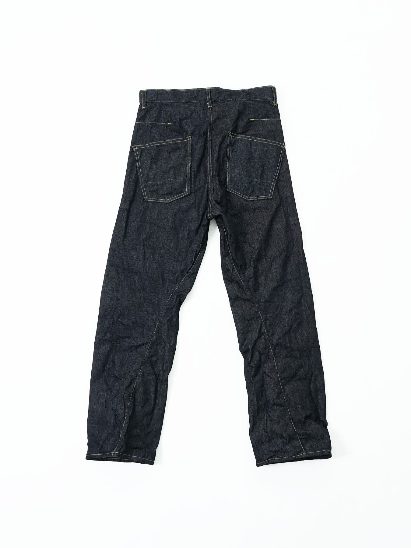 《予約品》 TWISTANCE OneWash / デニムパンツ / インディゴ・イエローステッチ