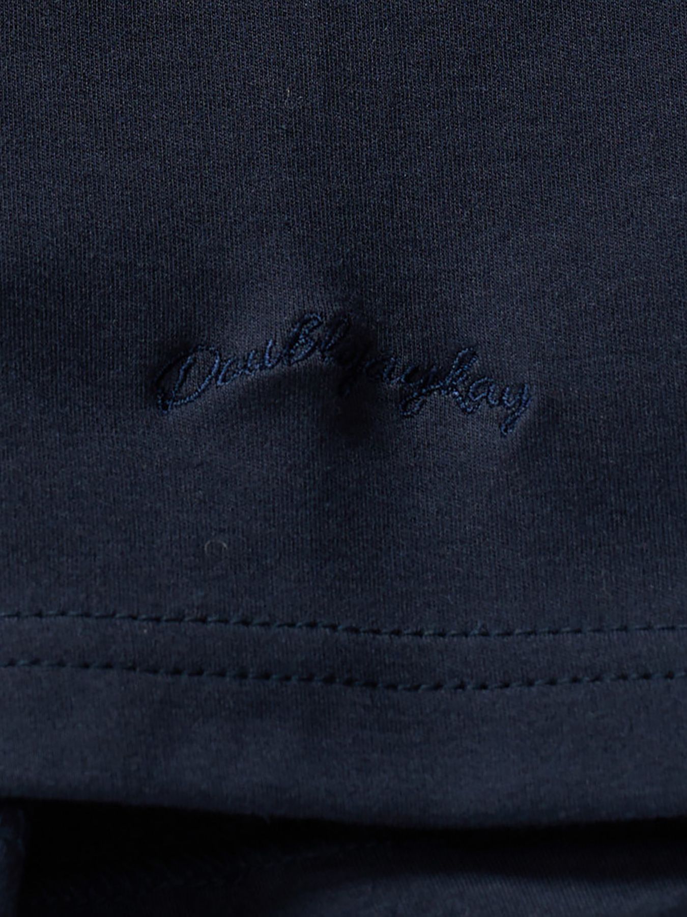 【予約品 1月25日(日) 締切】luxury cotton S/S / ラグジュアリーコットン ショートスリーブ / ネイビー