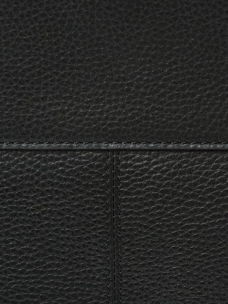 ヘキサゴン レザー トートバッグ BLACK 【alfredoBANNISTER】