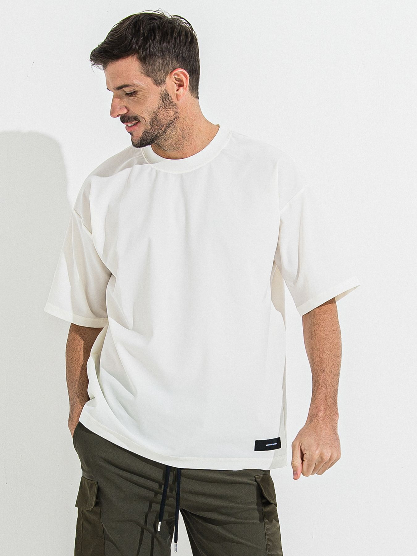 【予約品 】OX JERSEY OVER TEE / オックスジャージオーバーサイズTシャツ / ホワイト