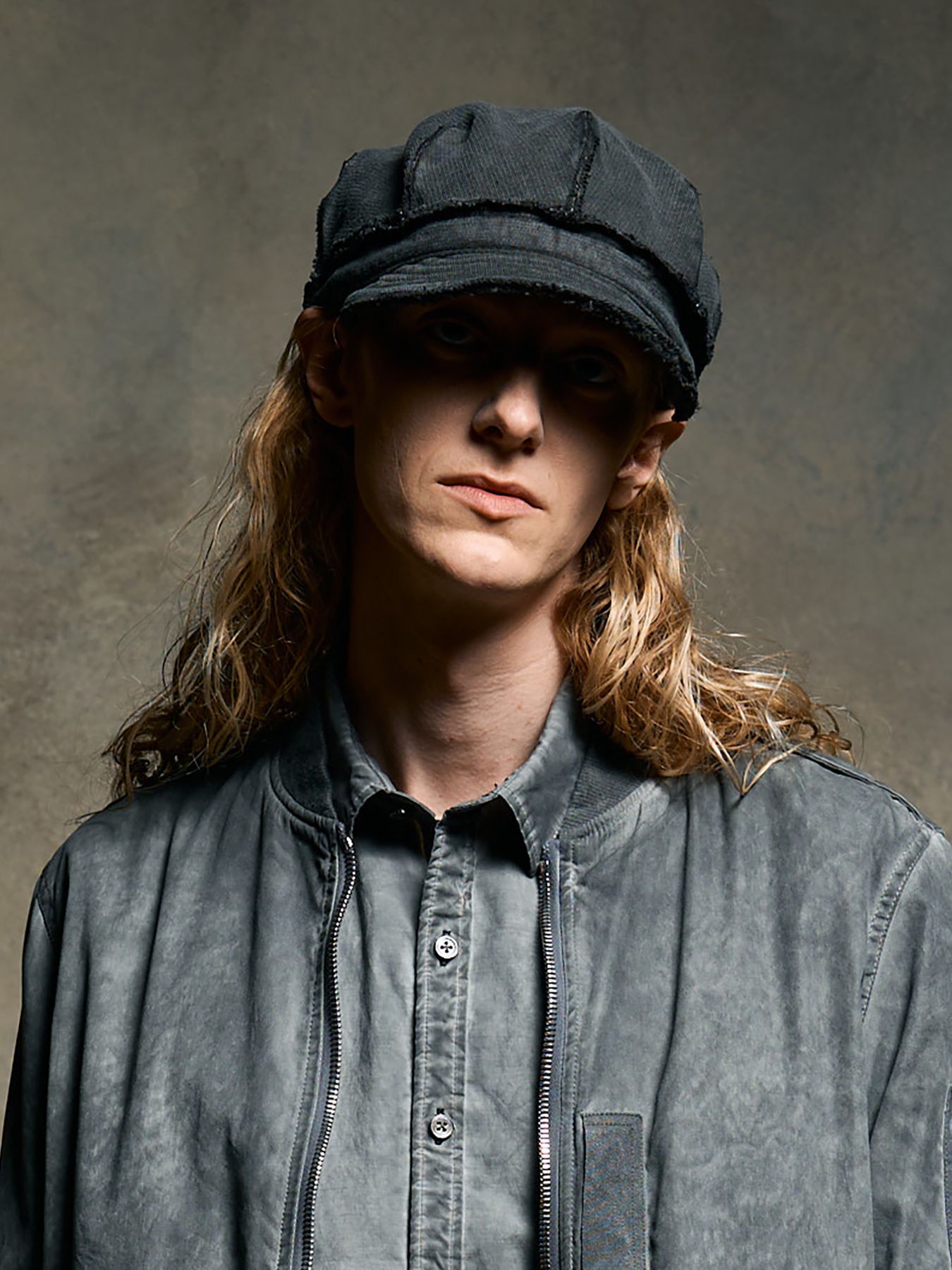 【予約品 9月23日(火) 締切】jersey engineer cap / ジャージー エンジニアキャップ / チャコール