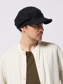 【予約品 9月23日(火) 締切】jersey engineer cap / ジャージー エンジニアキャップ / ディープブラック