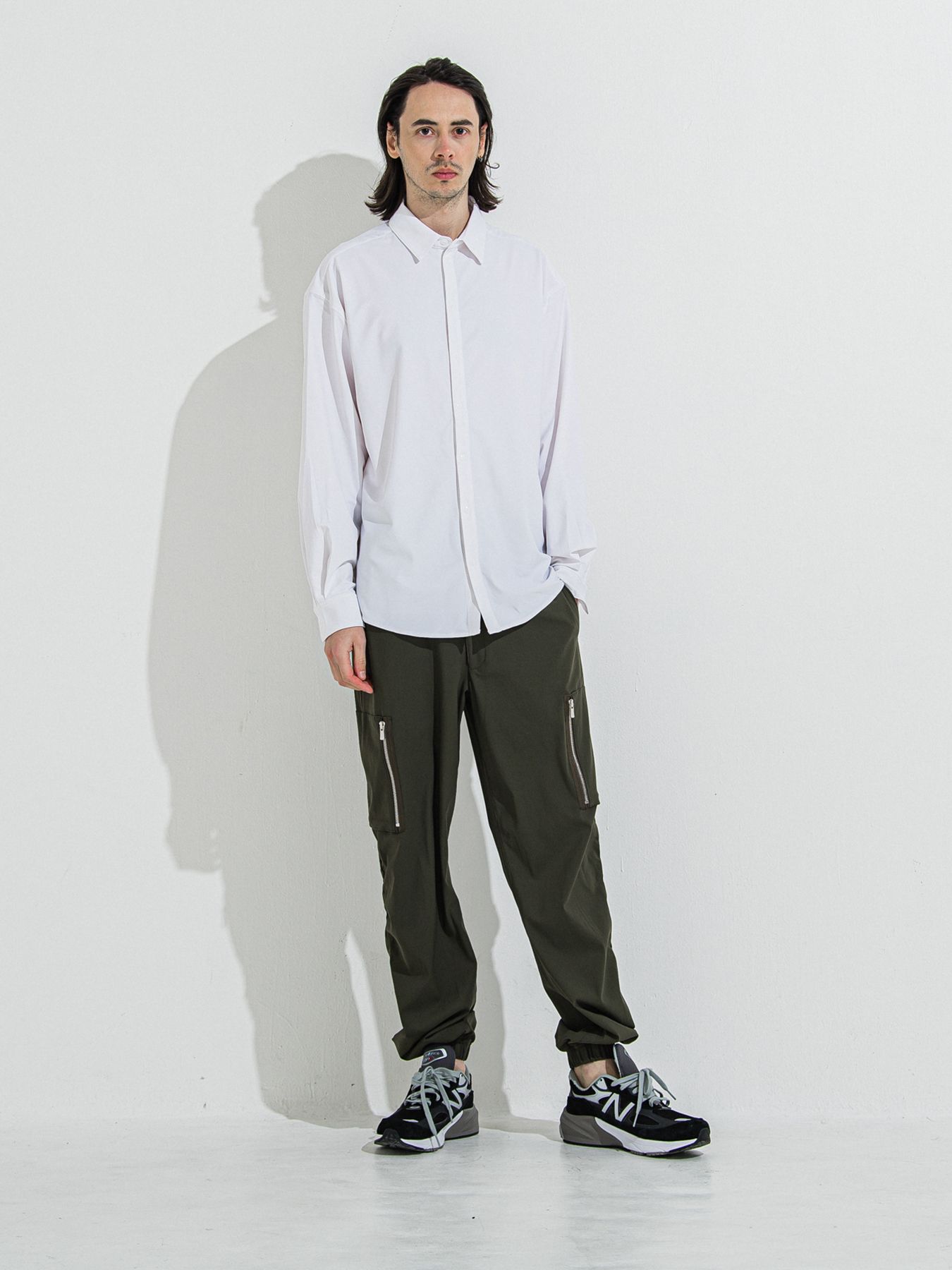 【予約品 】RASH JACK SHIRTS / ラッシュガード ジャックシャツ / ホワイト