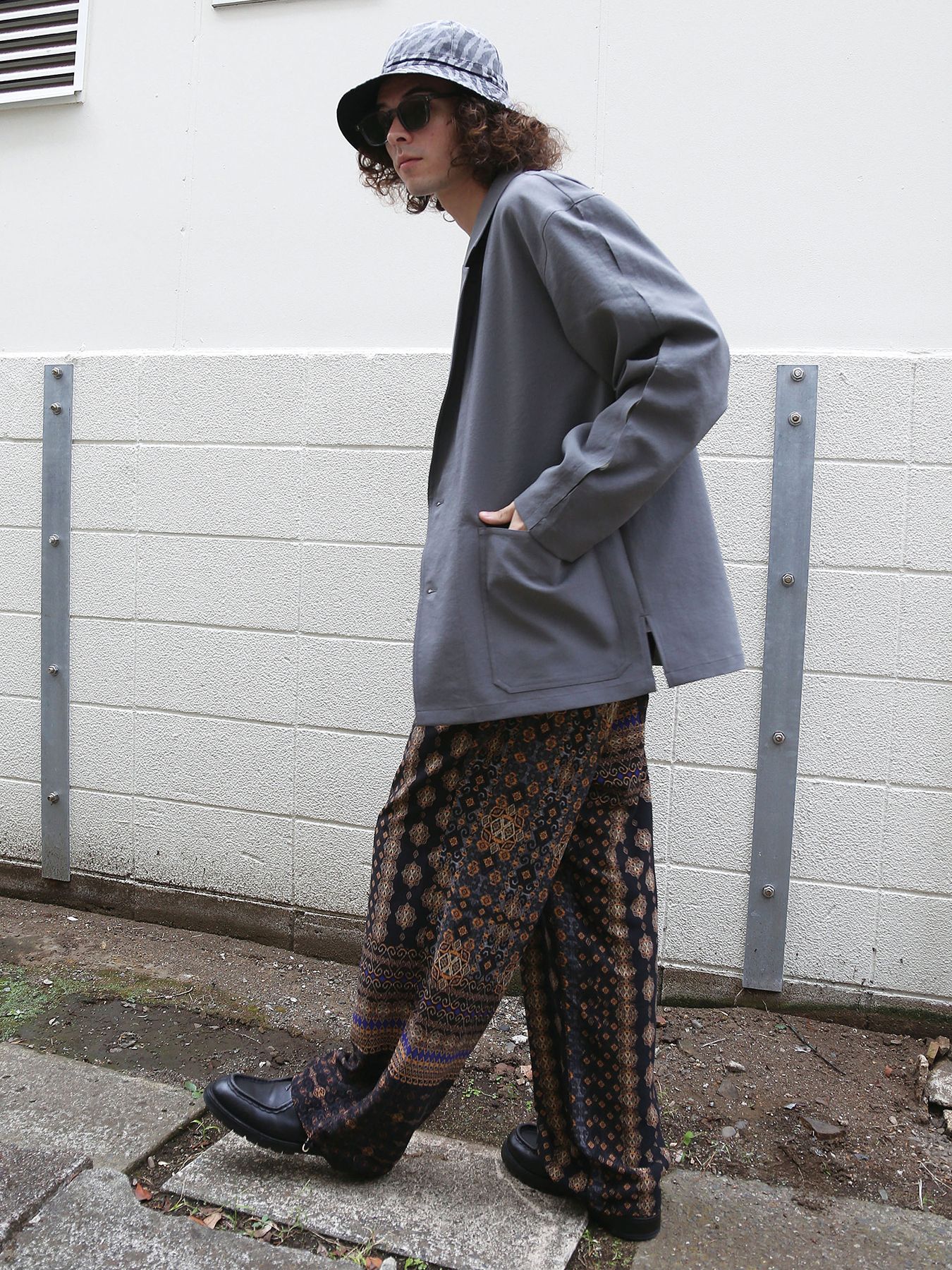 NOMAD PANTS / ブラック【QUOLT】