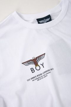 【JAPAN LIMITED】 BOY LONDON x HIROCK T-SHIRTS NO.2 "Right Eagle" / WHITE 【BOY LONDON】