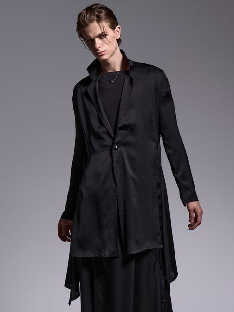 Flare Shirts Jacket / フレアシャツジャケット / ブラック