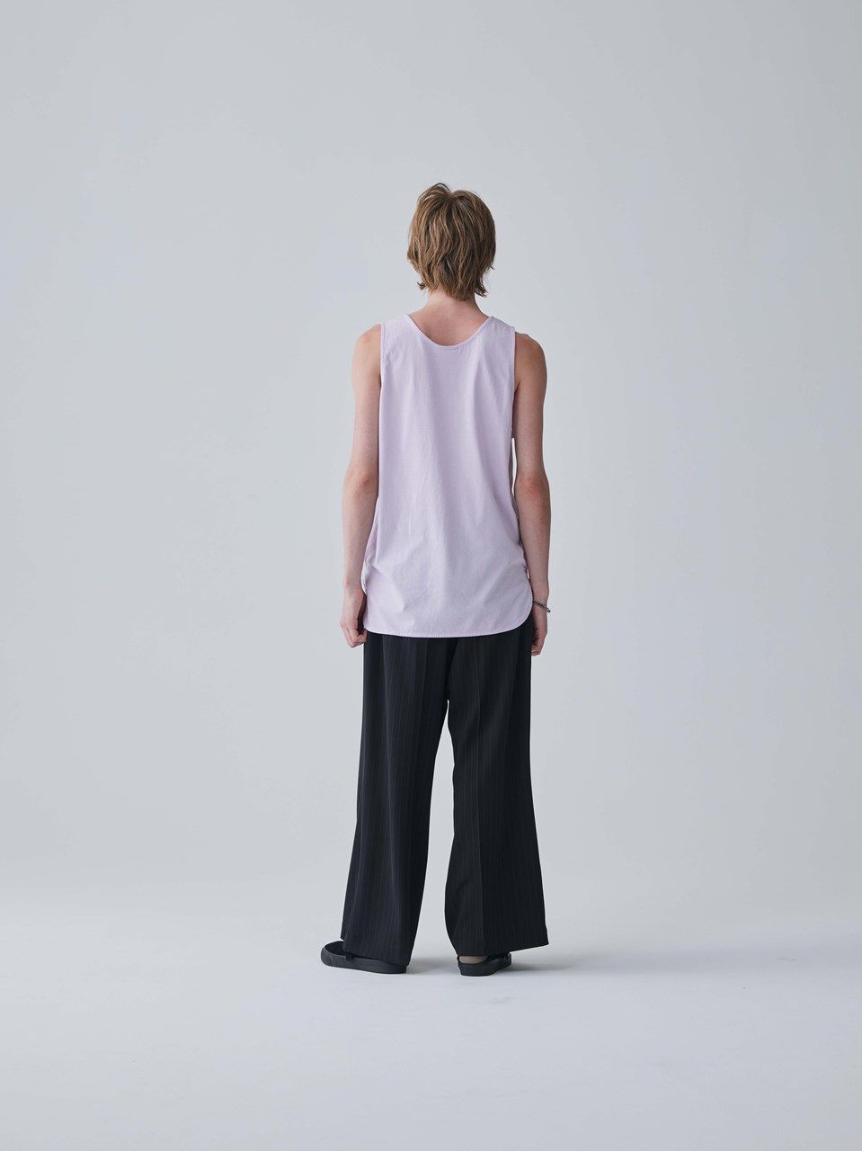 《予約品.先着限り》 LAYERED LONG T/T  / タンクトップ / ピンク 【Iroquois.イロコイ】 2024年3月中旬~入荷予定