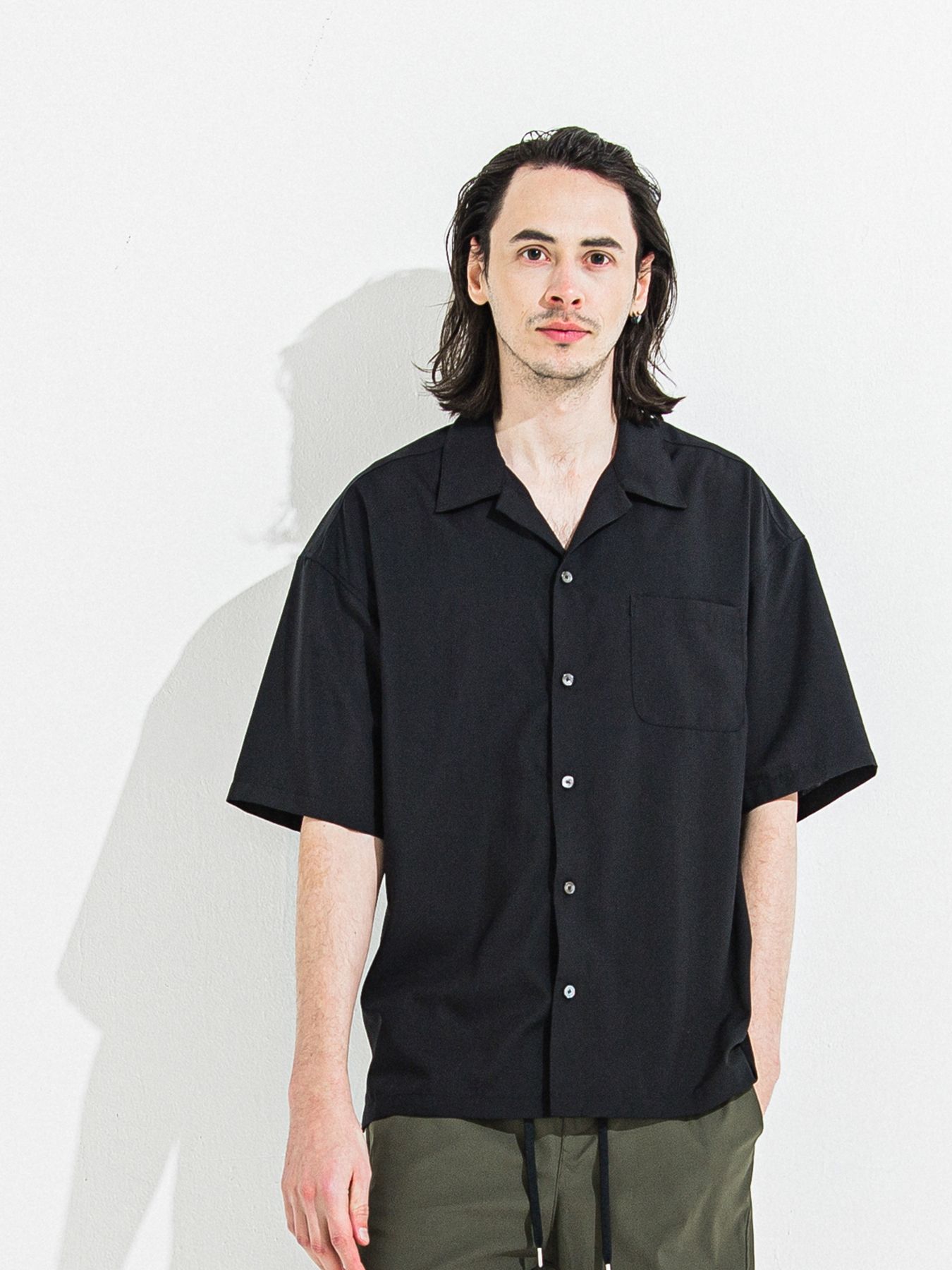 【予約品 】ZACK HALF SHIRT / ザックハーフスリーブシャツ / ブラック