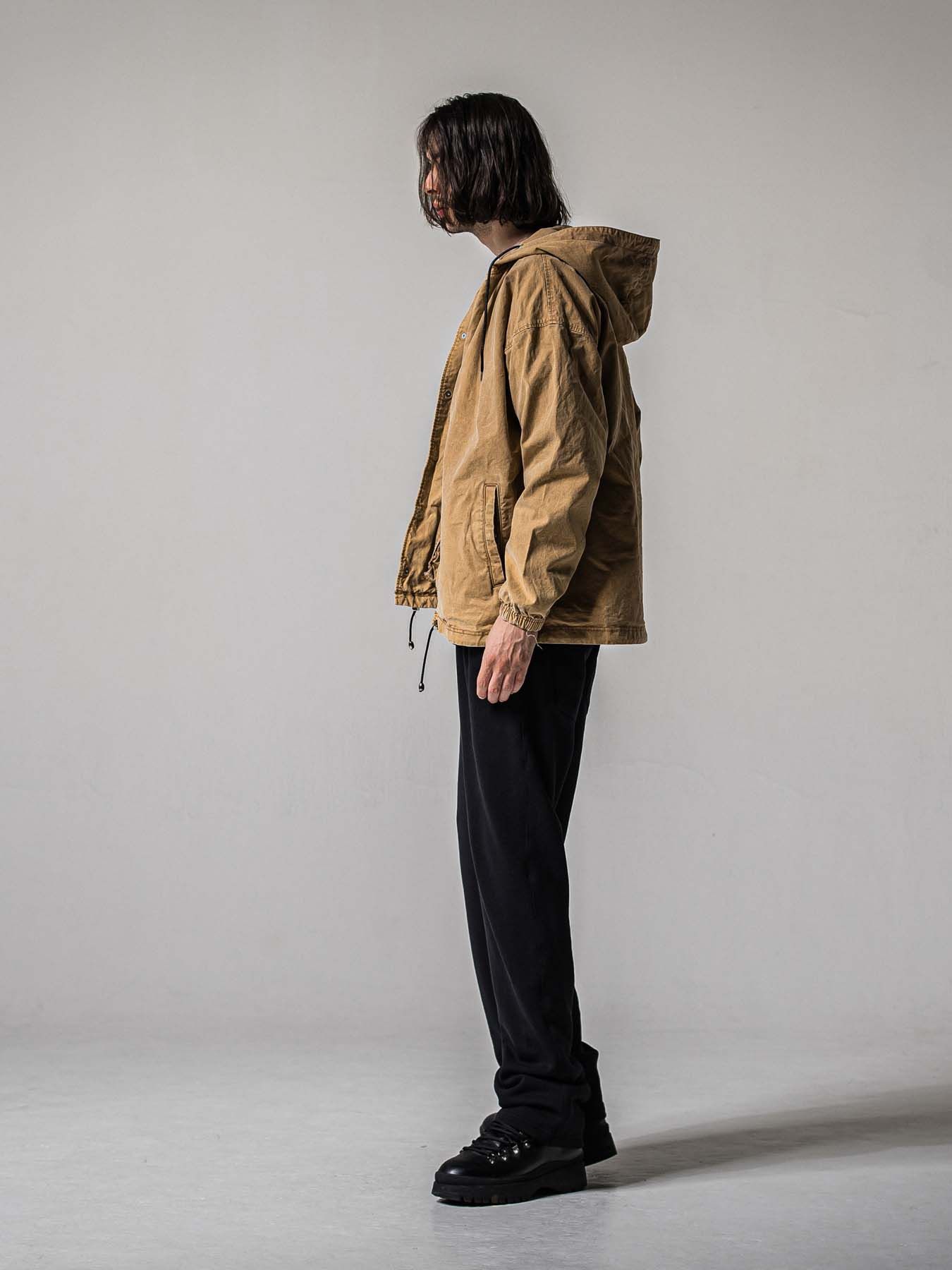 【予約品 11月16日(日) 締切】COACH HOODIE / コーチジャケットパーカー / ブラウン