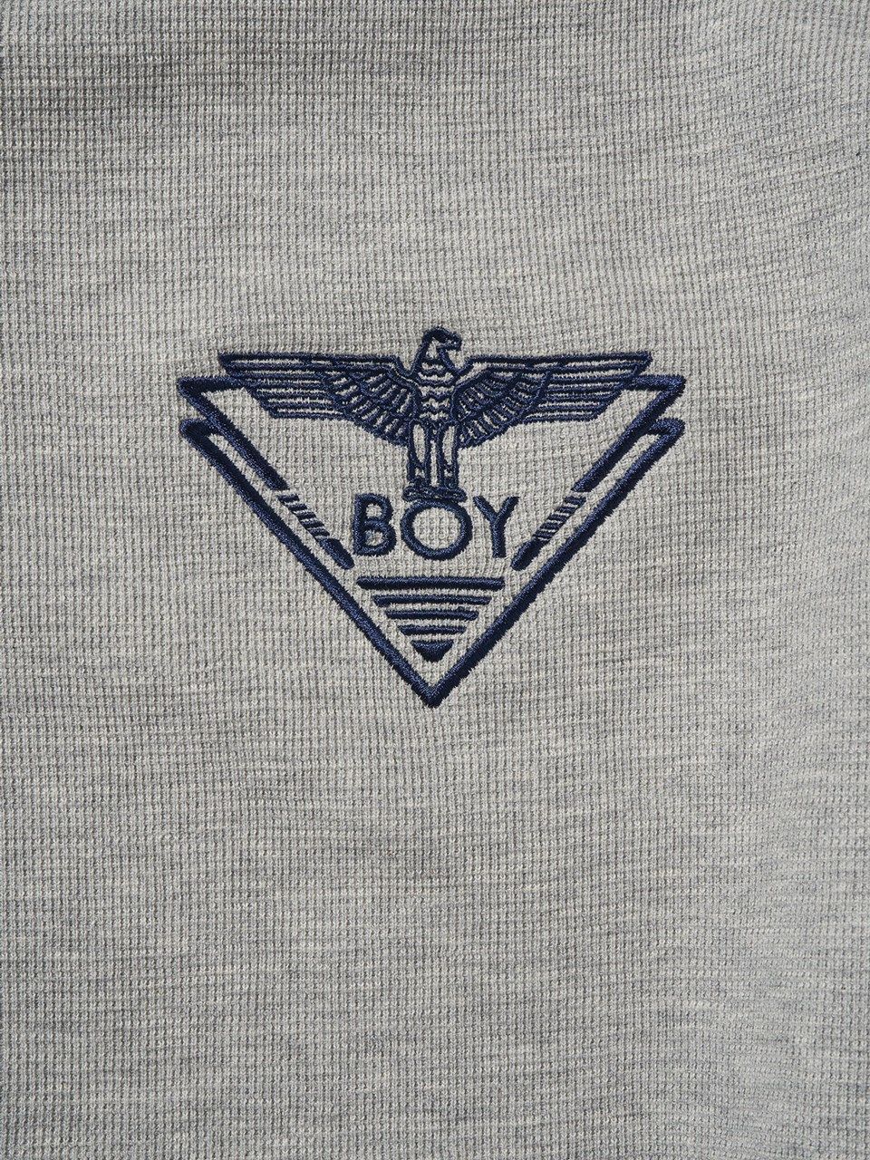 BOY KANOKO Fleece Full Zip Hoodie / パーカー / グレー