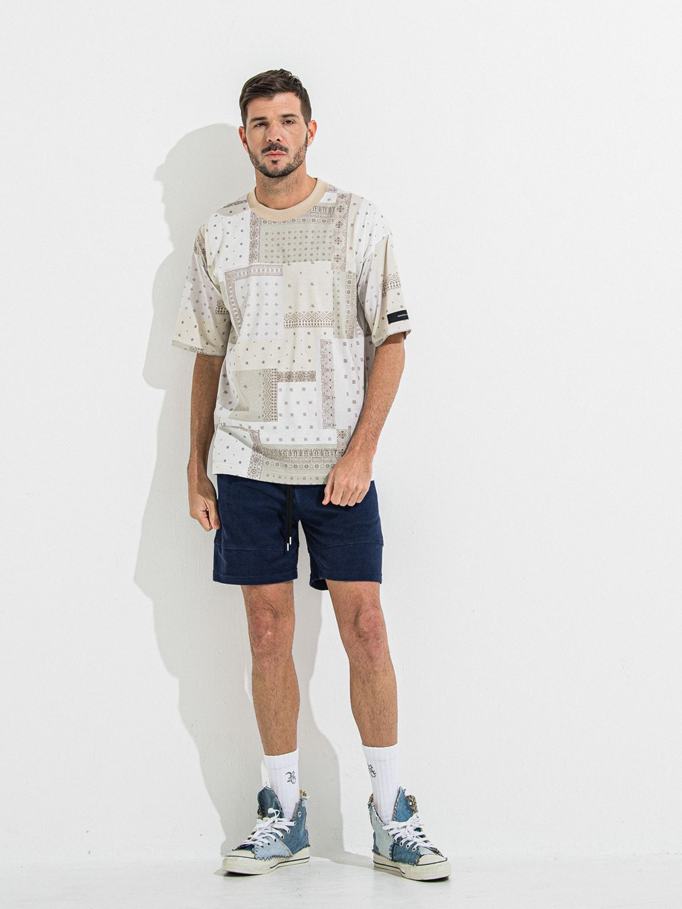 【予約品】TYLER PILE SHORTS / タイラーパイルショーツ / ネイビー