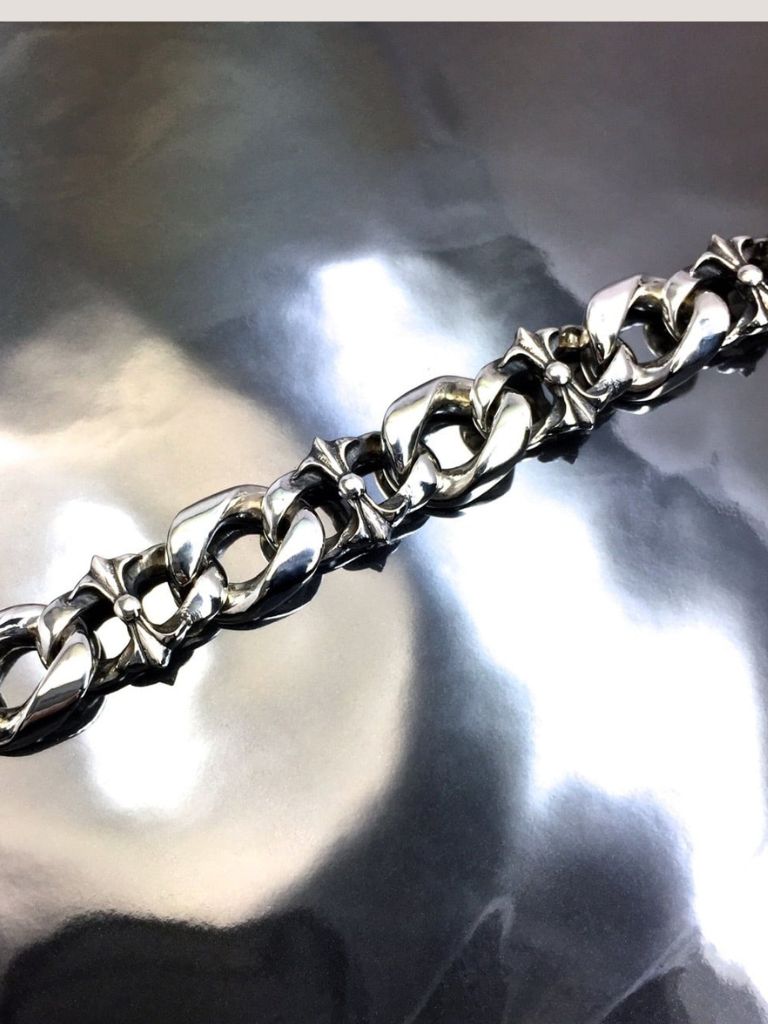《受注生産》 #1CHAIN BRACELET [WOLF&GARGOYLES] / #1チェーンコンビブレスレット・ウルフ&ガーゴイル 【注文から2-3週間後入荷予定】