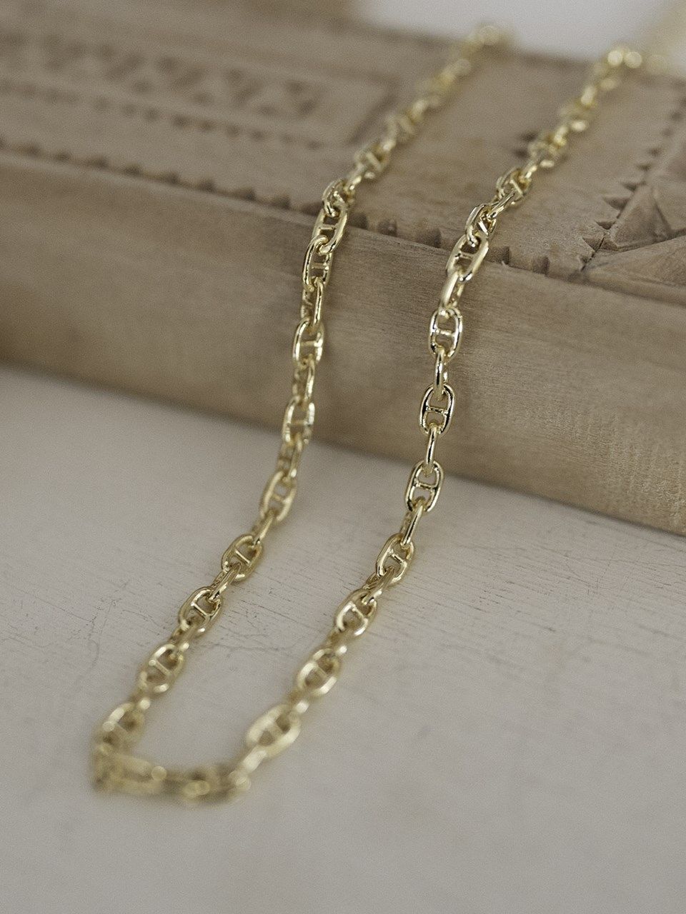 《予約品》 RORO MARINA CHAIN  / ゴールド 【Iroquois.SENTI】