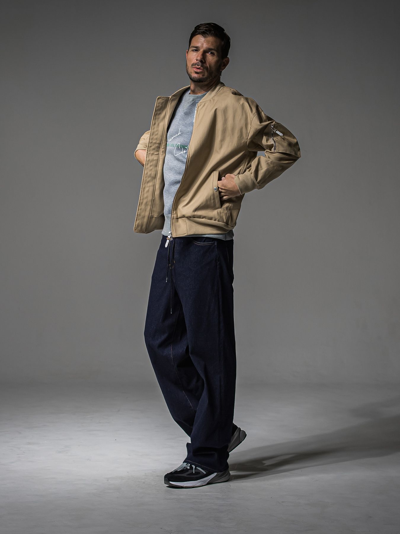 KING DENIM JERSEY / キング デニム ジャージパンツ / インディゴワンウォッシュ