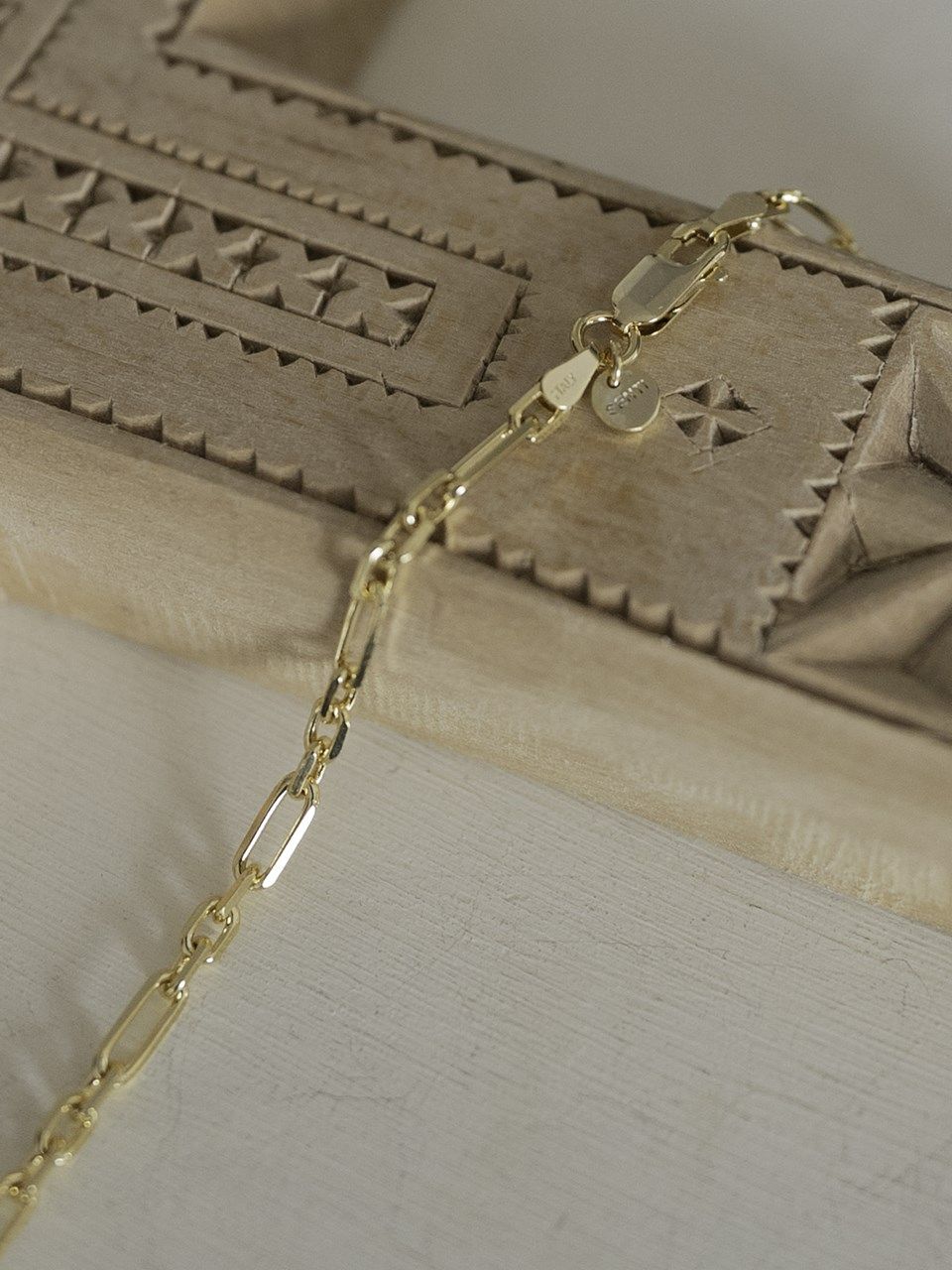 《予約品 》 ANCHOR FIGARO CHAIN  / ゴールド