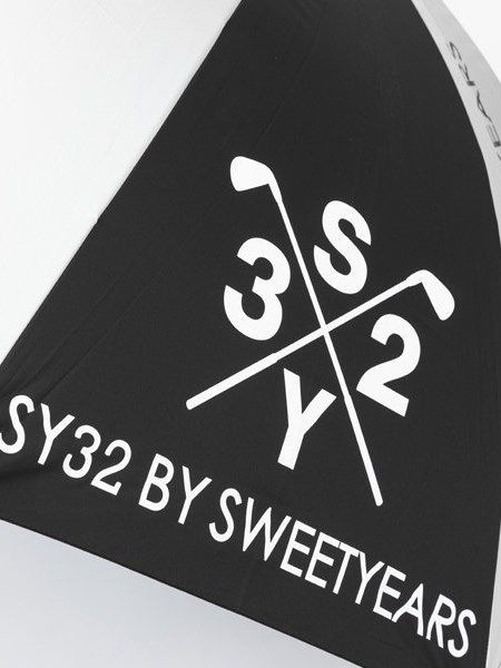 SY32 GOLF UMBRELLA / ブラック 【SY32 by SWEET YEARS GOLF】