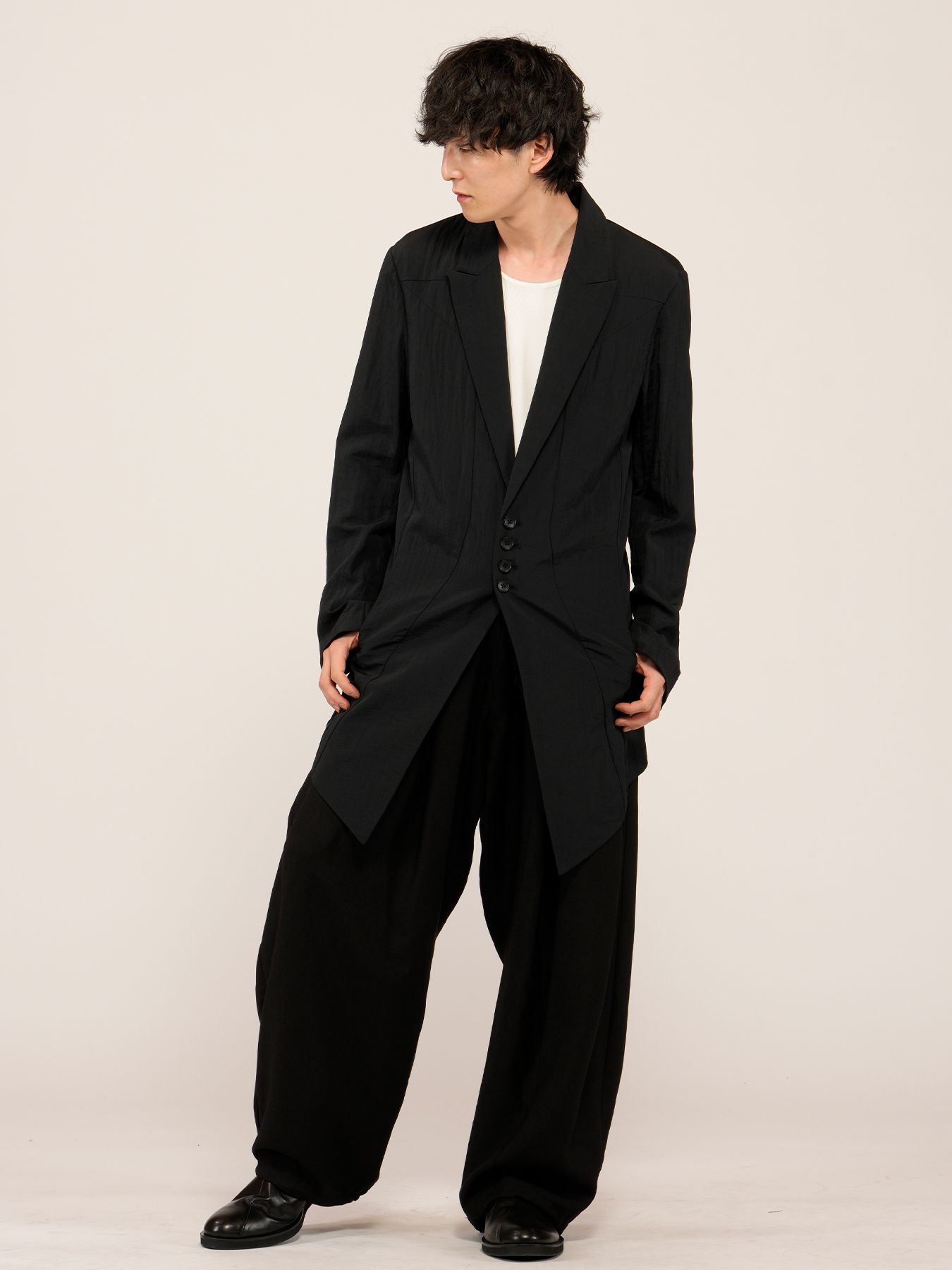 マルチシーム4B-ロングJKT / ブラック【NO ID.】