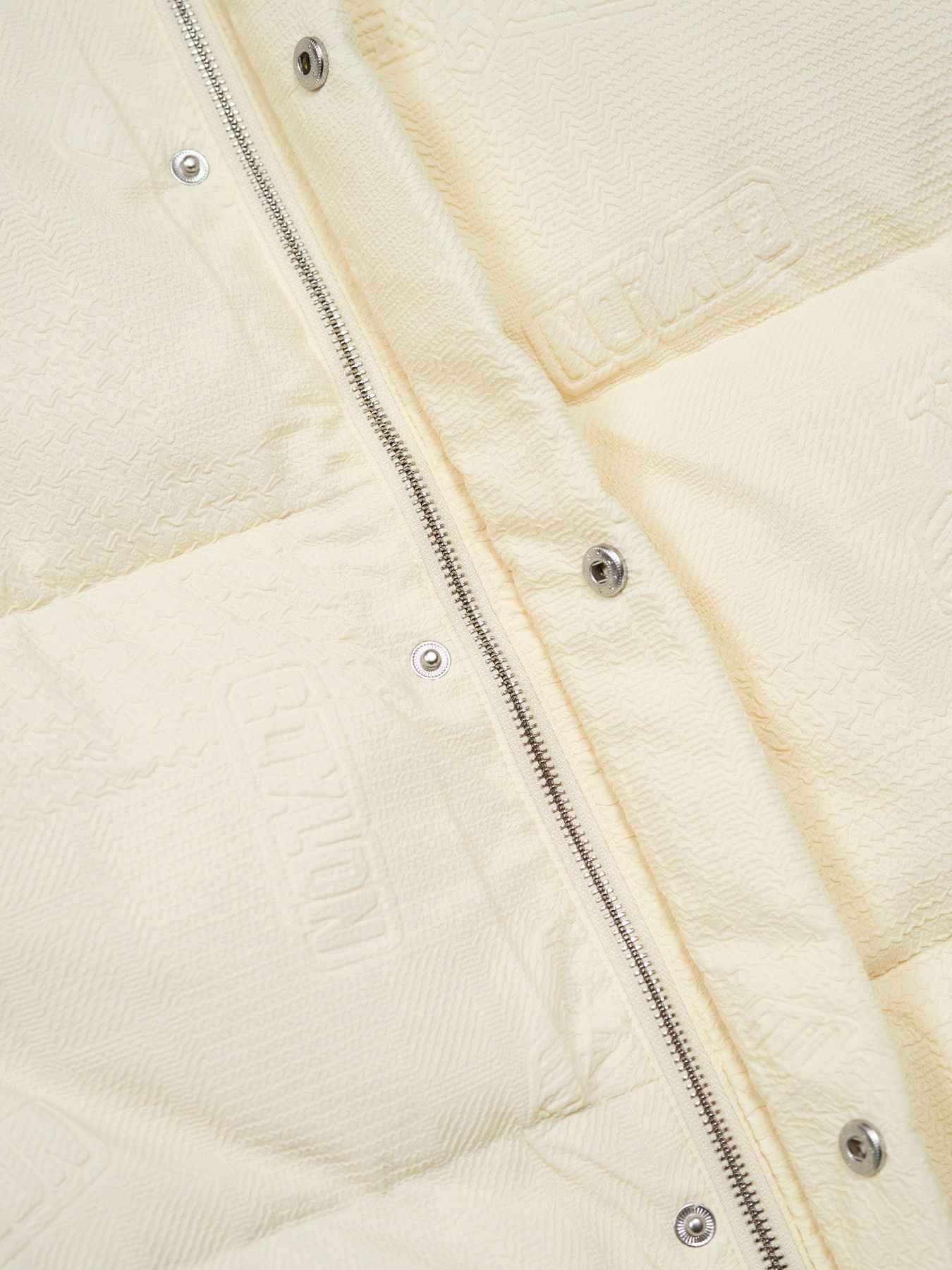BOY LOGO EMBOSSING DOWN BLOUSON / ダウンブルゾン / オフホワイト