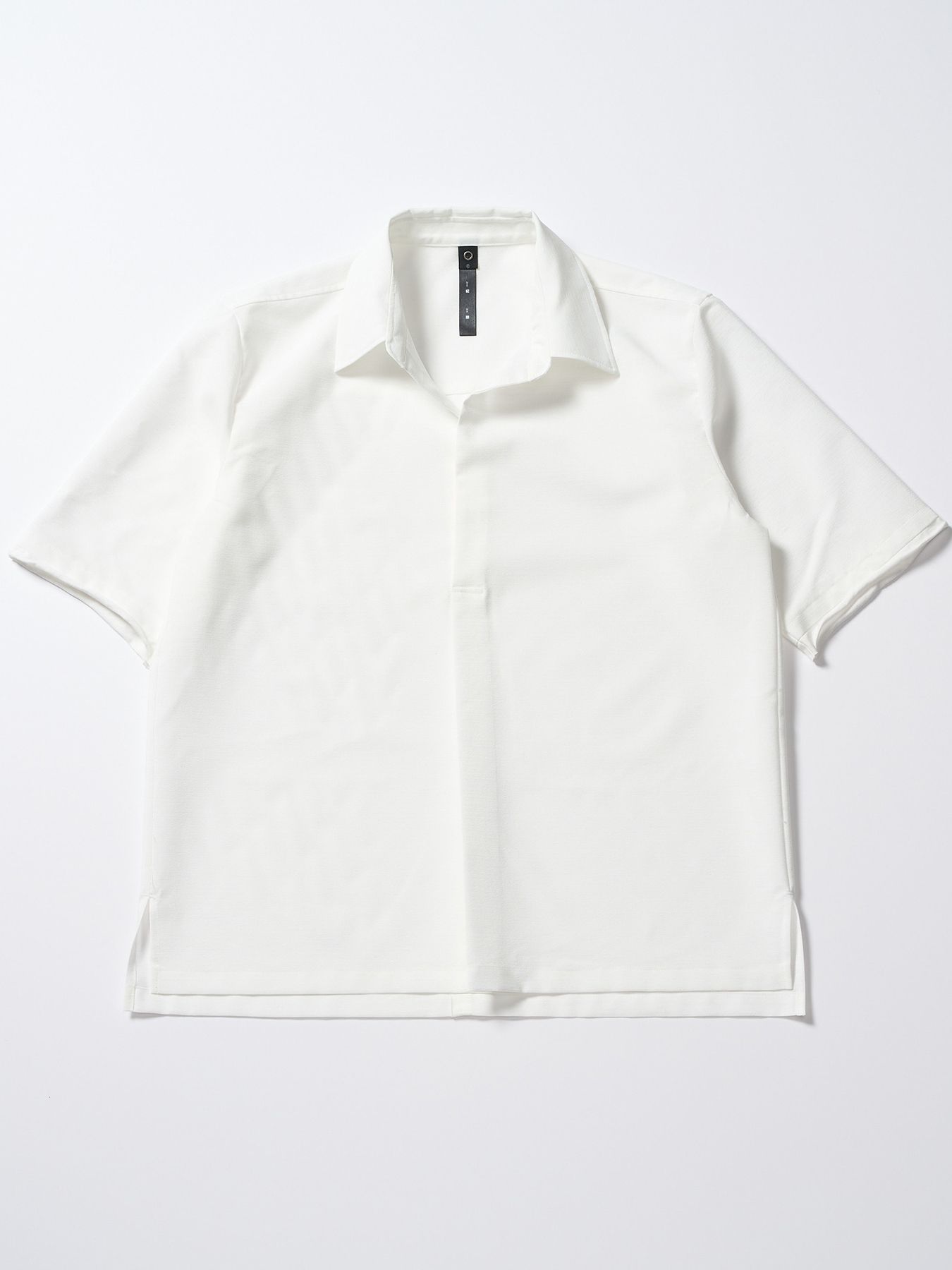 【予約品 1月25日(日) 締切】skipper shirt H/S / スキッパー ハーフスリーブシャツ / ホワイト