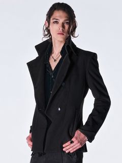 【予約品 6月29日(月) 締切】Beaver Napoleon Jacket / ナポレオンジャケット / ブラック