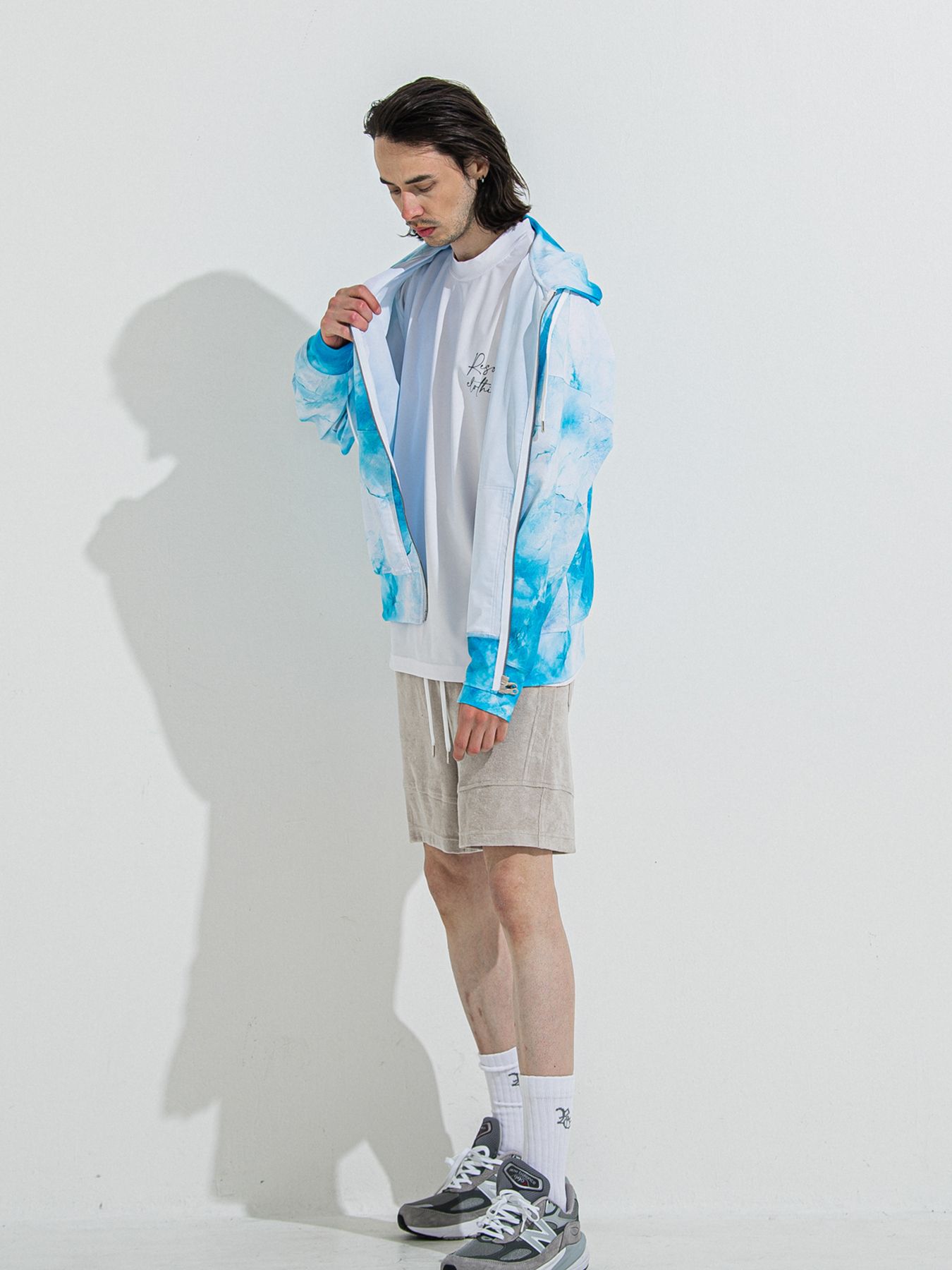 【予約品 】ID RASH OVER T / ラッシュガード IDオーバーサイズTシャツ / ホワイト
