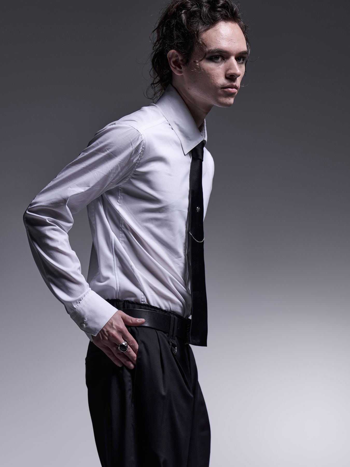 【予約品 7月13日(日) 締切】Side Rib Shirt / サイドリブシャツ / ホワイト