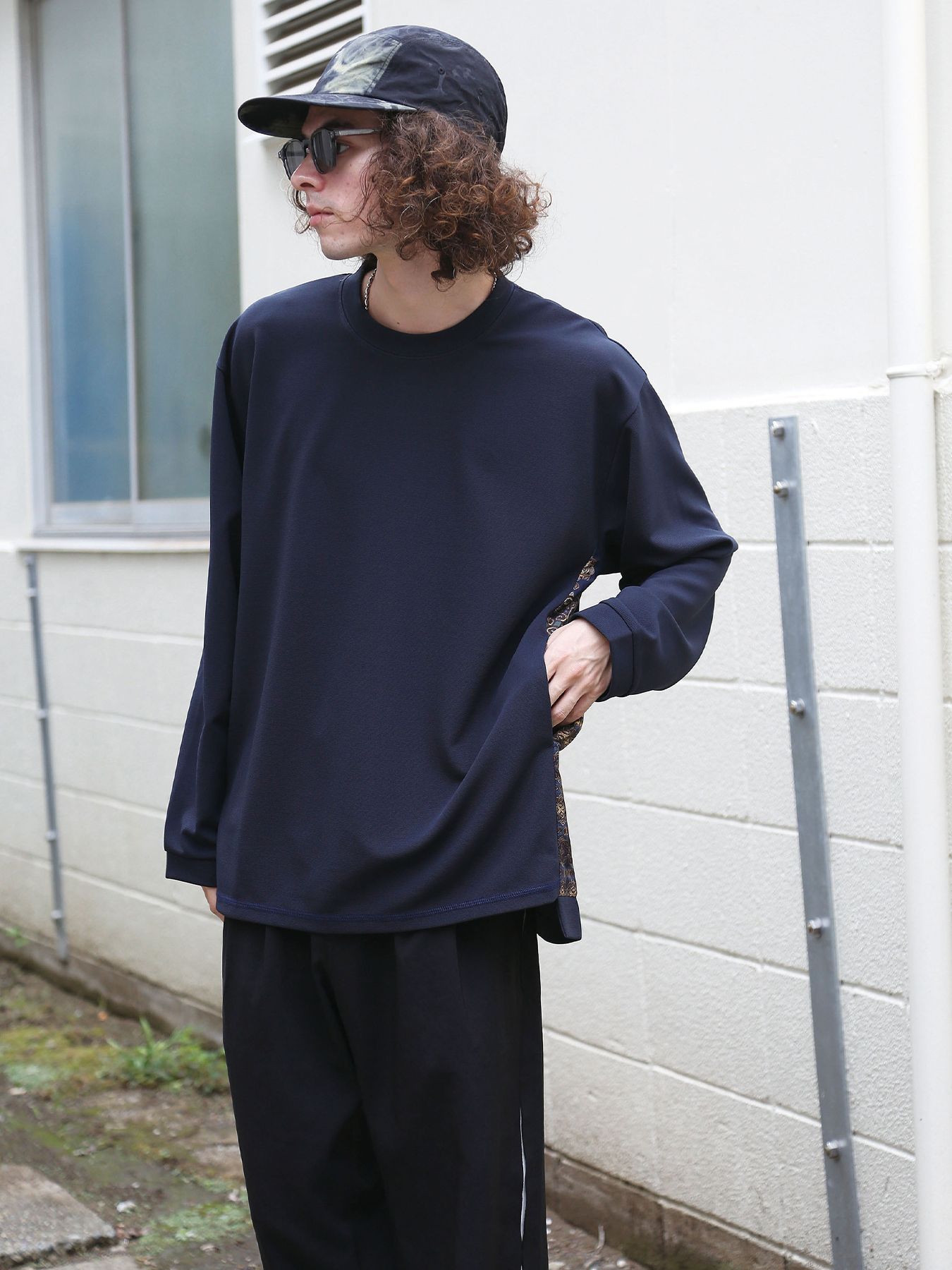 NOMAD CUTSEW / ネイビー【QUOLT】