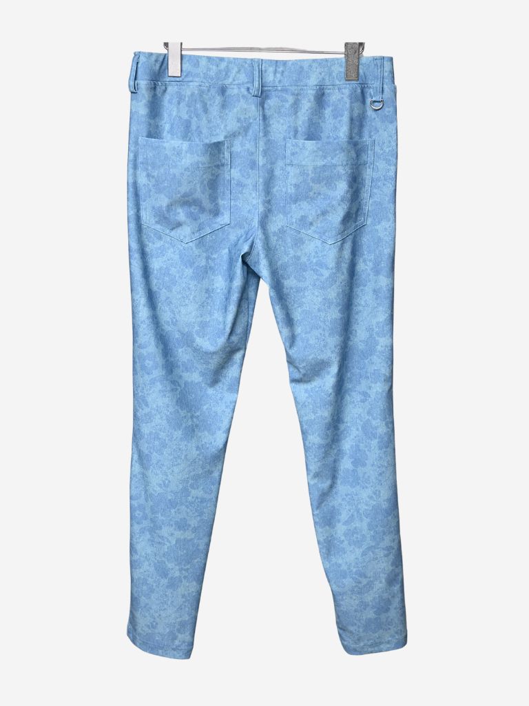 《予約11月17日19時締め》 CHRIS EASY  TUCK PANTS / イージータックパンツ / フラワーブルー