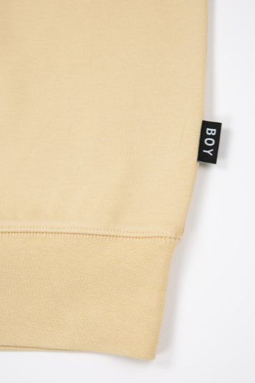 CHAIN DESIGN DOUBLE FACE SWEAT/ カーキ 【BOY LONDON】