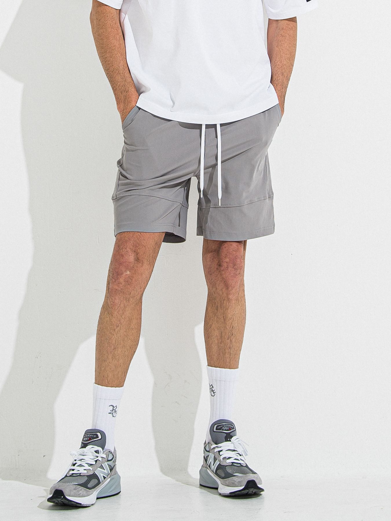 【予約品 】TYLER NYLON SHORTS / タイラー ナイロンショーツ / グレー