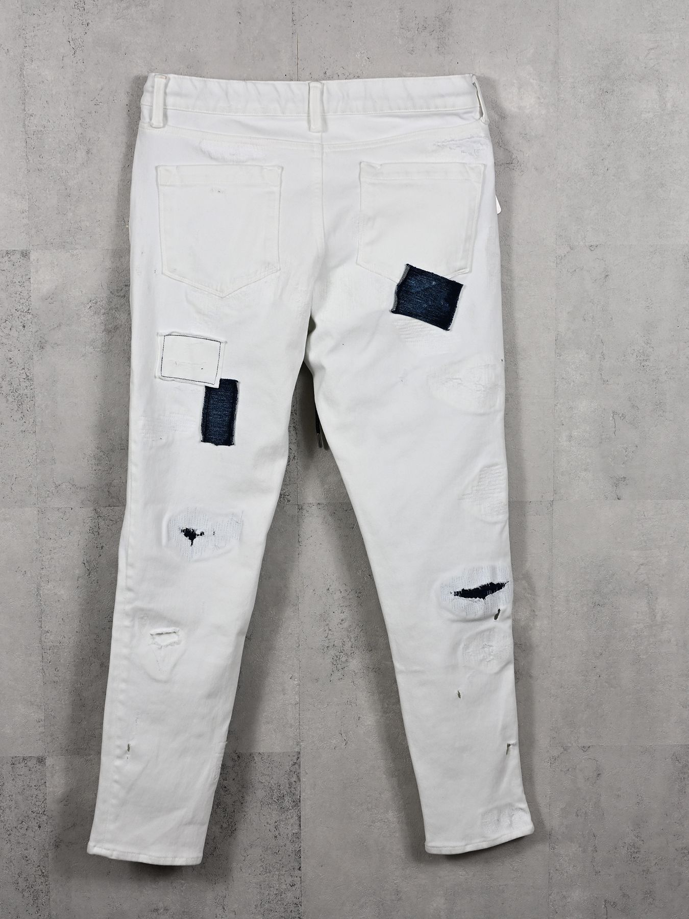 【予約品 11月16日(日) 締切】MICK DENIM JERSEY / ミック デニムジャージ / ホワイトリメイク